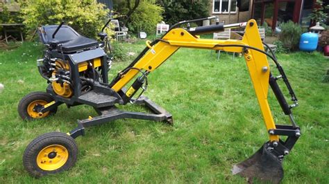 free mini excavator plans|diy mini excavators.